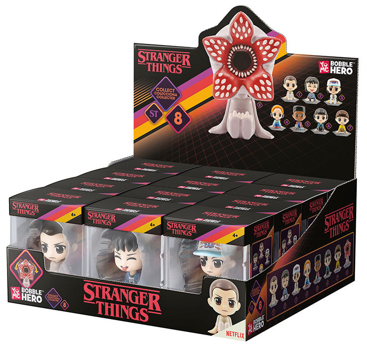 YuMe Stranger Things Bobble Hero Series Display da 12pz