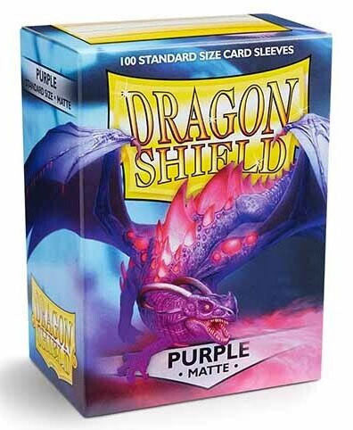 DRAGON SHIELD Bustine Standard Matte Purple 100pz