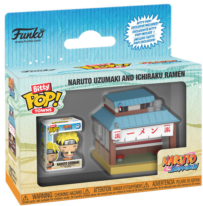FUNKO BITTY POP Town Naruto Uzumaki and Ichiraku Ramen