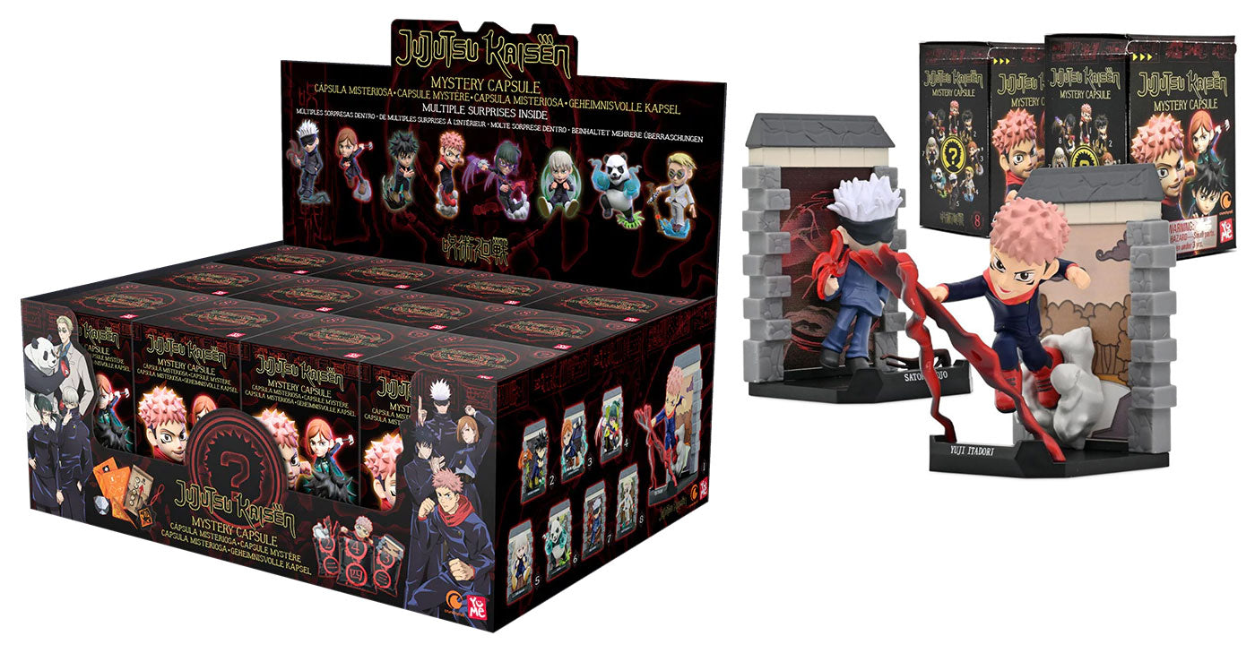 YuMe Mystery Capsules Jujutsu Kaisen 1pz Assortimento