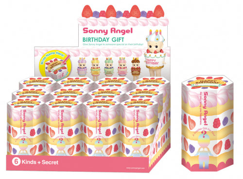 SONNY ANGEL Happy Birthday Gift Series 1pz Assortimento
