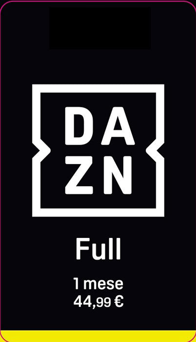 Carta Prepagata Dazn Full 1 mese - 44,99 Euro
