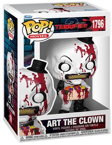FUNKO POP Terrifier 2 Art The Clown w/Head 1796