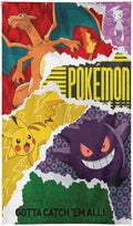 Wall Decor Pokemon Gotta Catch' Em All! 125x85cm