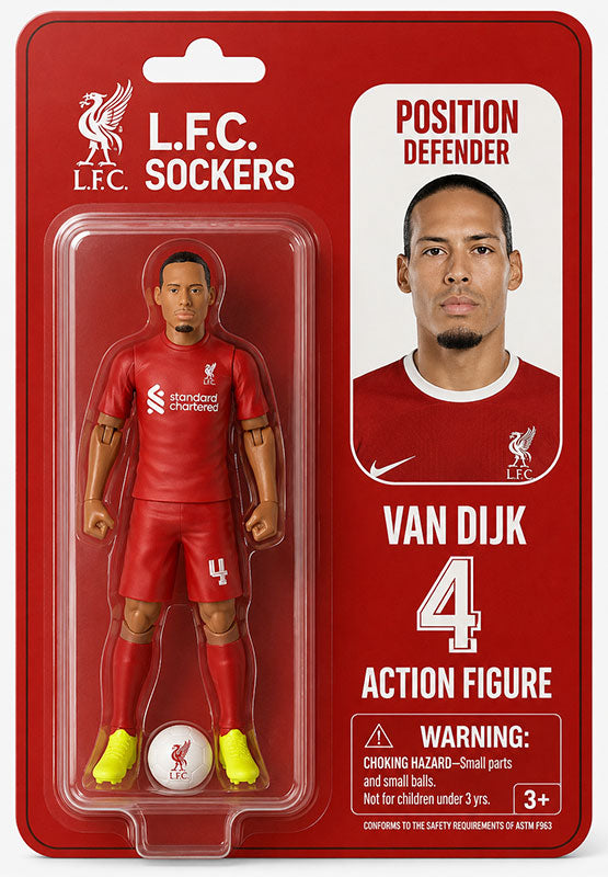 Sockers Van Dijk Liverpool 10cm