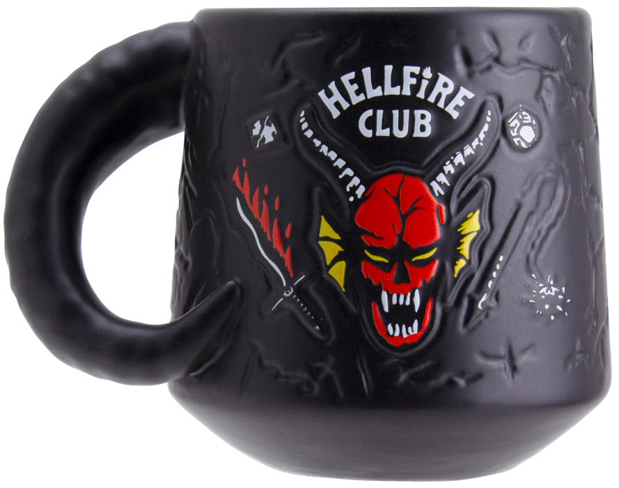 Paladone Tazza Stranger Things Hellfire Club Black