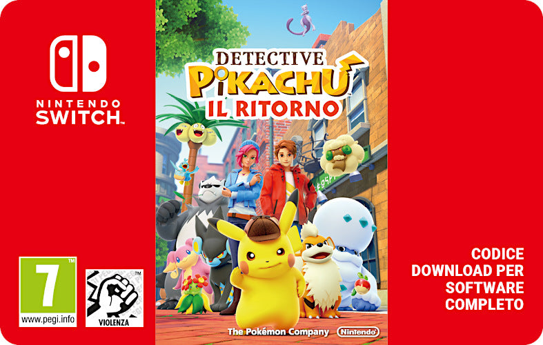 Detective Pikachu Returns Switch PIN