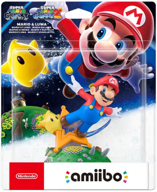 Amiibo Super Mario Galaxy Mario & Luma