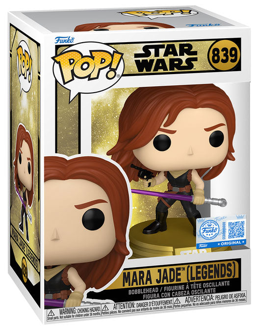 FUNKO POP Star Wars Mara Jade (Legends) 839