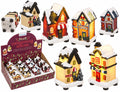 Casetta di Natale Illuminata 1pz Assortimento