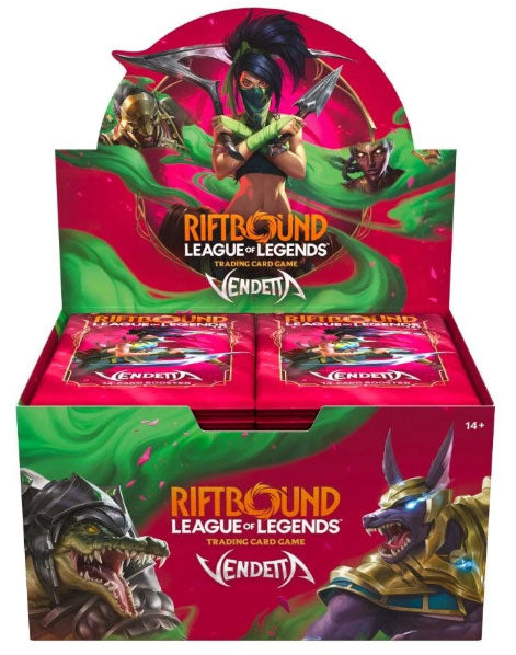 Riftbound League Of Legends ENG Vendetta Box 24 Buste