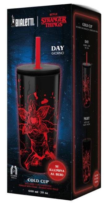 BIALETTI Tumbler Termico Stranger Things Glow