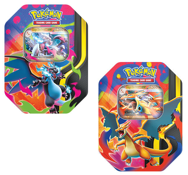 Pokemon ITA Mega Charizard Tin Ass.to