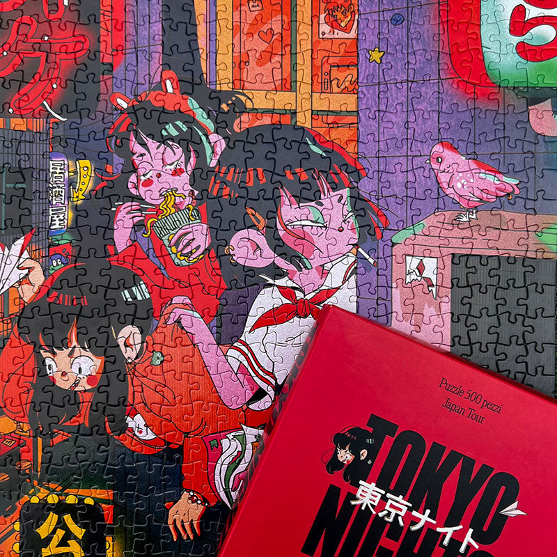 Puzzle 500pz Japan Tour Tokyo Nights