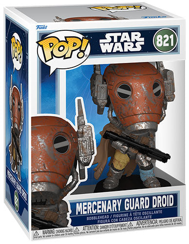 FUNKO POP Star Wars Mercenary Guard Droid 821