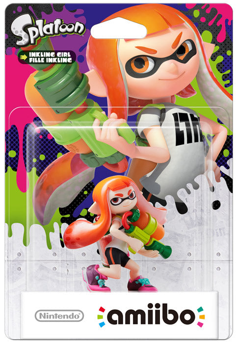Amiibo Splatoon Inkling Girl