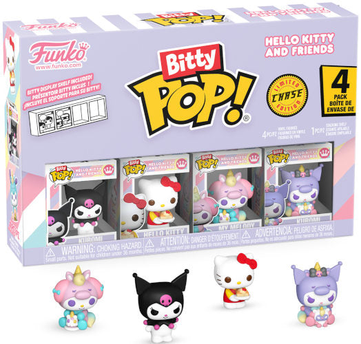 FUNKO BITTY POP 4 Pack Hello Kitty Kuromi