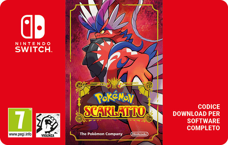 Pokemon Scarlet SWITCH PIN