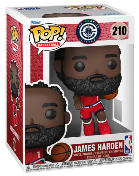 FUNKO POP NBA Los Angeles Clippers James Harden 210