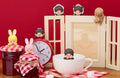 SONNY ANGEL Hippers Monchhichi 1pz Assortimento