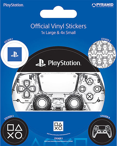 Adesivi PlayStation X-Ray