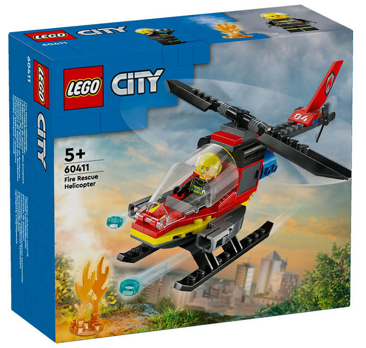 60411 City Fire Elicottero dei Pompieri
