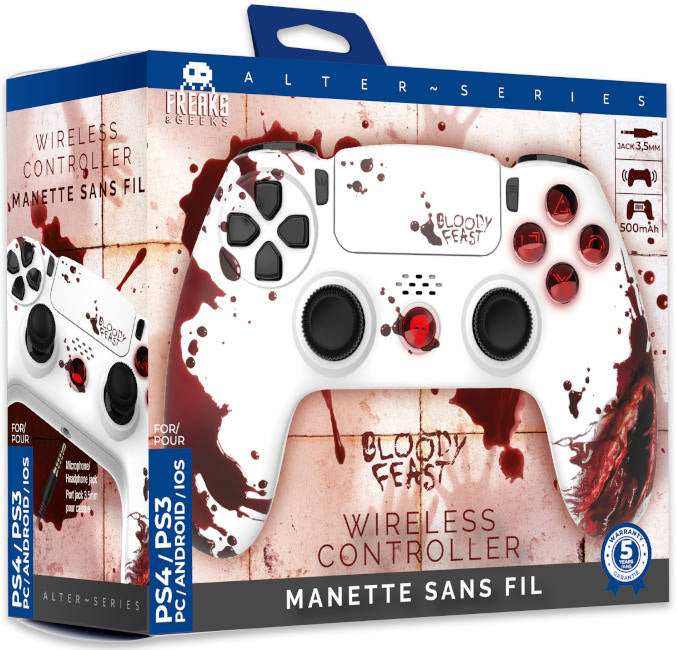 FREAKS Alter Series PS4/PS3 Controller Wireless Bloody Feast