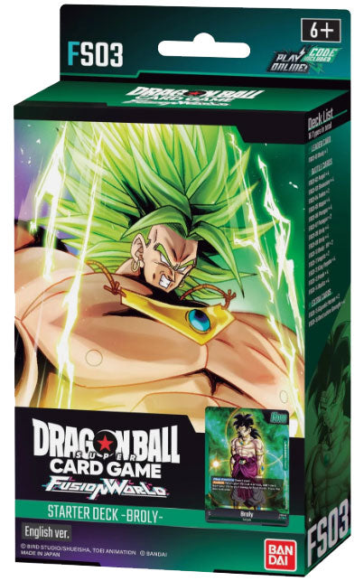 Dragon Ball ENG Super Fusion World Starter Deck FS03 1 Mazzo