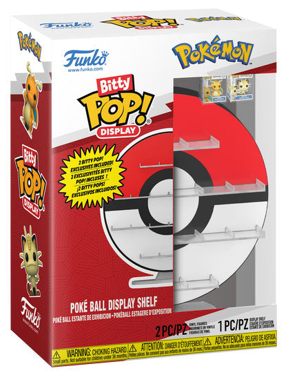 FUNKO BITTY POP Display Pokemon Poke Ball
