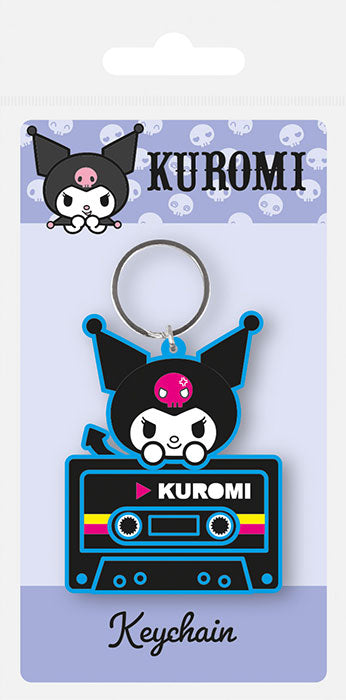 Portachiavi Hello Kitty Kuromi Cassette