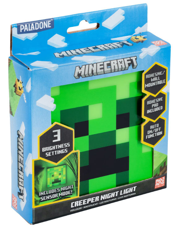 Paladone Lampada Night Minecraft Creeper