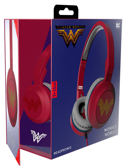 TRIBE Cuffie con Microfono Wonder Woman