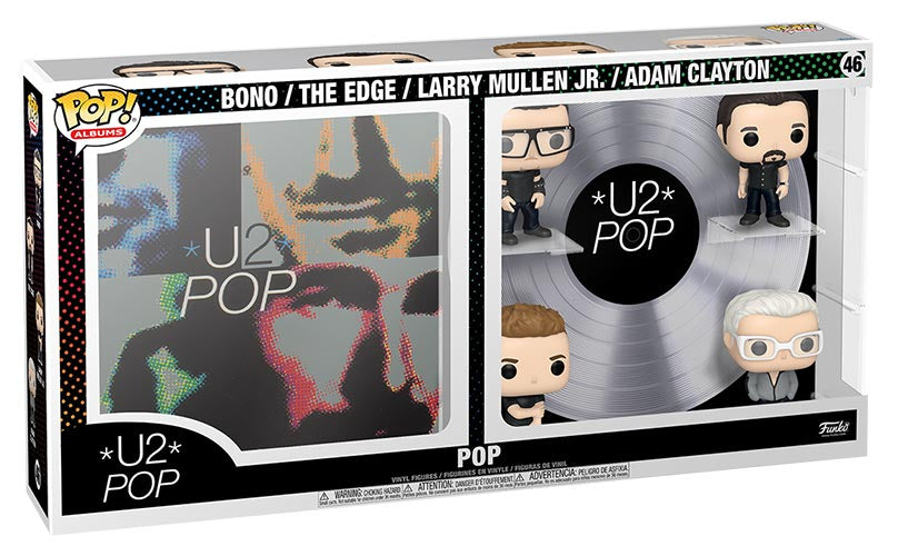 FUNKO POPS Albums Deluxe U2 Pop 4 Pack 46