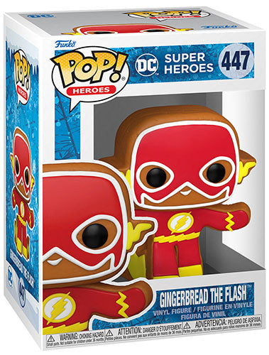FUNKO POP Holiday DC Gingerbread The Flash 447
