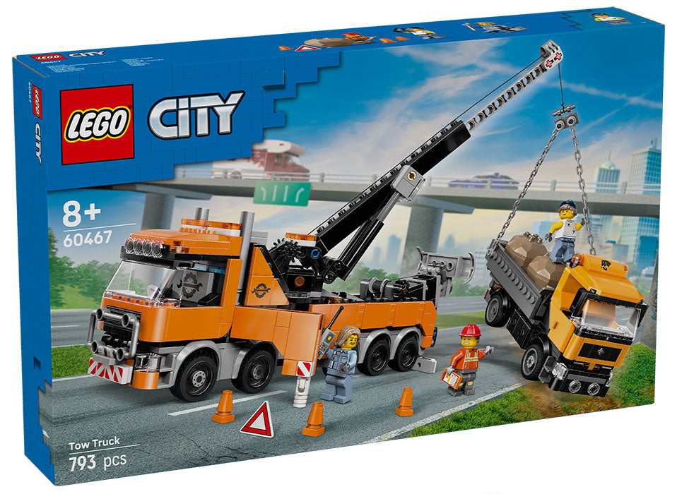 60467 City Carro Attrezzi Heavy Duty con Gru RARE