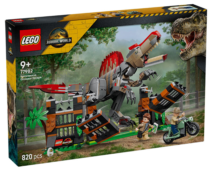 77982 Jurassic World Fuga dal Dinosauro Spinosauro