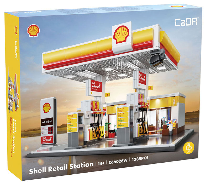 CADA Shell Retail Station - 1222pcs