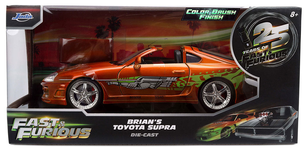 JADA Fast & Furious 25th Brian Toyota Supra Scala 1:24