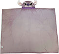 Coperta in Pile con Cappuccio Disney Stitch Angel