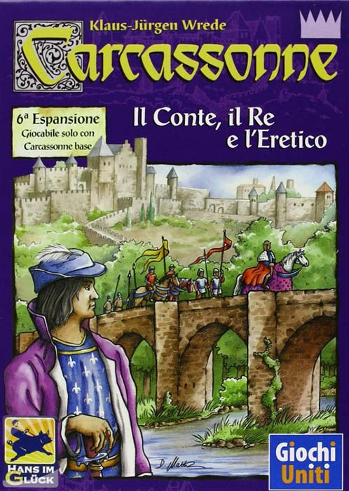 Carcassonne: Il Conte, Il Re e L'Eretico