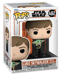 FUNKO POP Star Wars The Mandalorian Luke w/Grogu 482