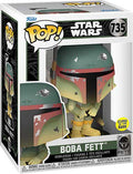 FUNKO POP Star Wars Fett Legacy Boba Fett GLOW 735