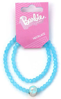Collana Barbie Perle Blu e Cuore