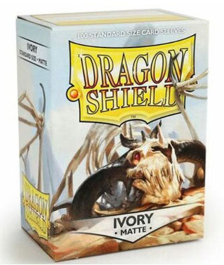 DRAGON SHIELD Bustine Standard Matte Ivory 100pz