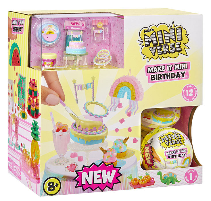 Miniverse Make It Mini Birthday 1pz Assorimento