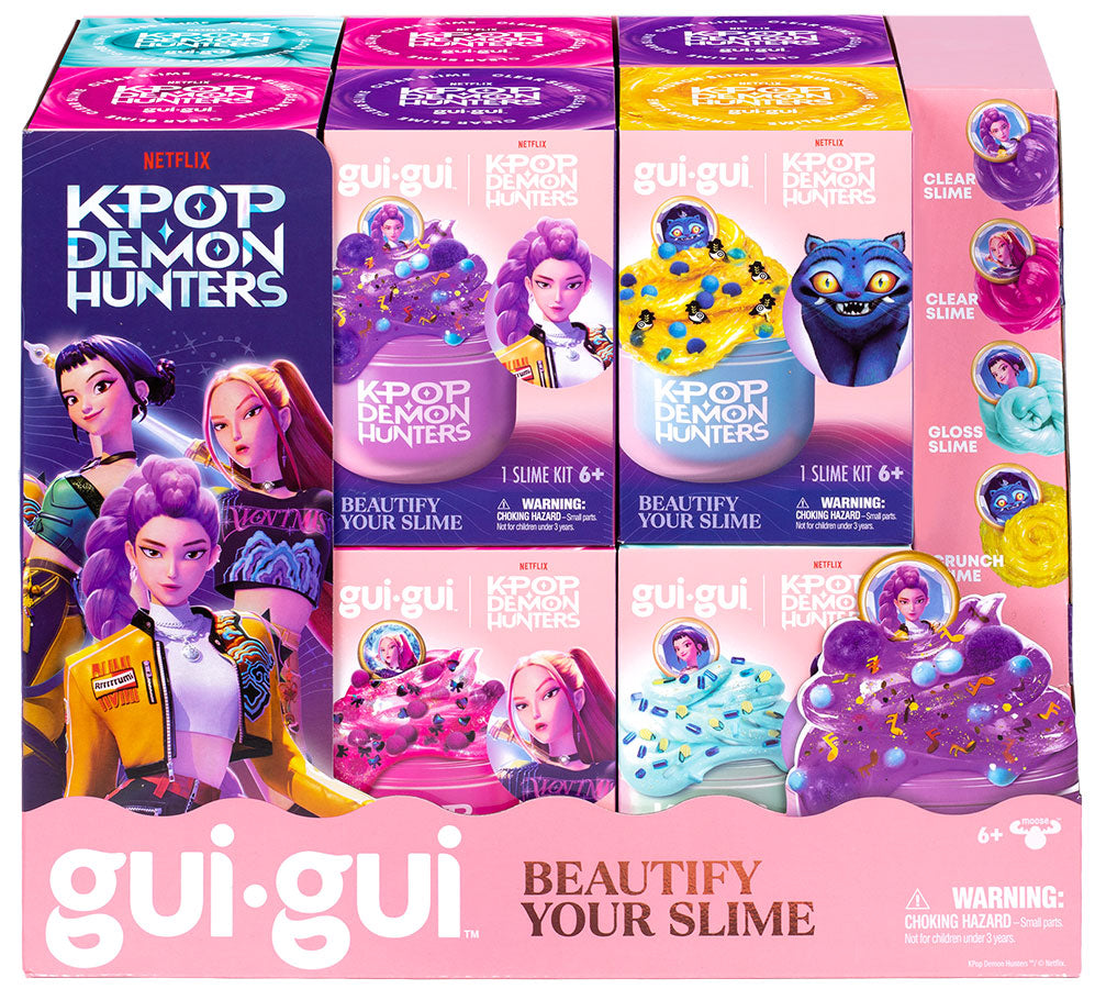 KPop Demon Hunters Gui Gui Slime Kit 1pz Assortimento
