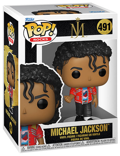 FUNKO POP Rocks Michael Jackson (Beat It) 491