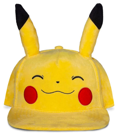 Cap Pokemon Pikachu Smiling Plush