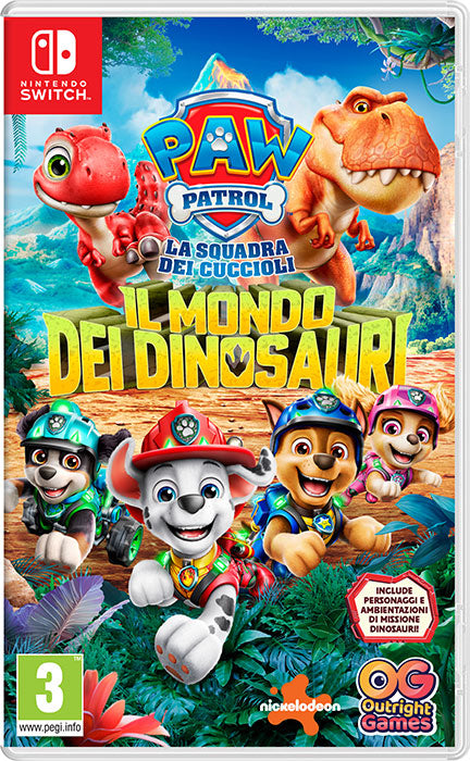 Paw Patrol La Squadra Dei Cuccioli: Il Mondo Dei Dinosauri