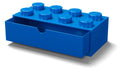 Contenitore Scrivania LEGO Brick 8 Blu